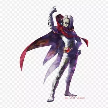 Ghirahim Skyward Sword The Legend Of Skyward Sword Lin Iron на термопереносной печати, виниловые нашивки, наклейки для одежды, аппликации «сделай сам», моющиеся нашивки