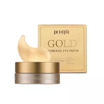 Гидрогелевые патчи для глаз Petitfee Gold, 1,4 г x 60 листов