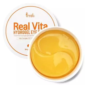 Гидрогелевые патчи для глаз Pretty Real Vita, 60 шт., 1 шт.