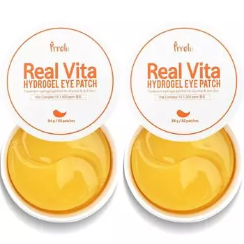 Гидрогелевые патчи для глаз Pretty Real Vita, 60 шт., 2 шт.