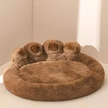 Гигантская собачья будка для больших собак, совместное гнездо для домашних животных на зиму, теплое супер плюшевое гнездо для домашних животных 7XL180*122*45cm