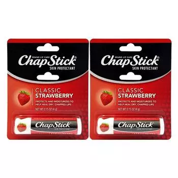 Гигиеническая помада НОВАЯ Гигиеническая помада Strawberry.Cherry.Mint.Original Lip Gloss, Strawberry, 4 г, 2 шт.