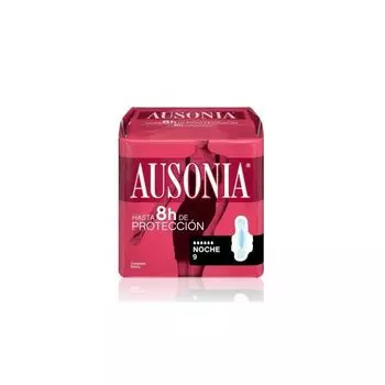 Гигиенические прокладки Ausonia Night With Wings, 9 шт.