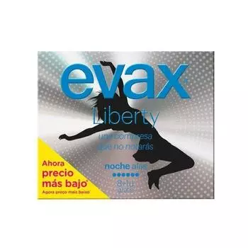 Гигиенические прокладки Evax Liberty Night Normal с крыльями, 12 шт.