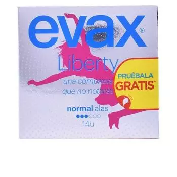 Гигиенические прокладки Evax Liberty Normal с крыльями, 14 шт.