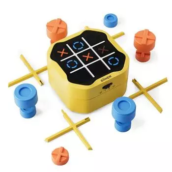 GiiKER Original Tic Tac Toe Bolt Game, портативная игровая консоль-головоломка 3 в 1, портативные игры для путешествий, подарки на день рождения для всех возрастов жёлтый