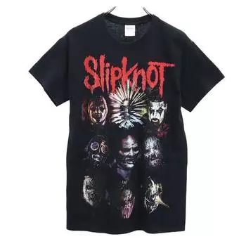GILDAN SLIPKNOT PREPARE FOR HELL 2014-2015 Short sleeve T-shirt Men s Used