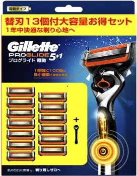Gillette Proglide Flex Ball электрическая бритва основного блока 13 сменных лезвий + [Mymyshous]