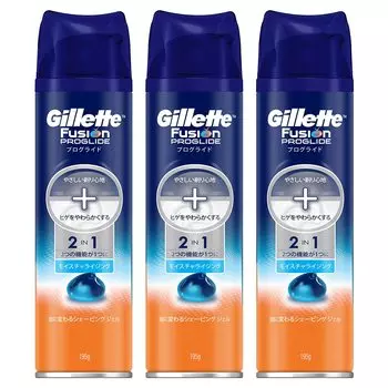 Gillette Proglide Gel 195 г x 3 шт. Бритвенный станок для мужчин [Оптовая закупка]