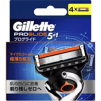 Gillette Proglide Gillette Proglide Flex Ball Сменные лезвия для ручного управления, 4 шт.