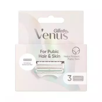 Gillette Venus Venus Y Zone Epilator 3 Pack