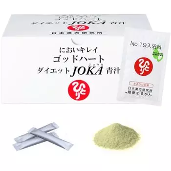 Ginza Marukan God Heart Diet JOKA Green Juice x 93 1 коробка Набор для купания с 1 пакетиком 604,5 г (6,5 г пакеты) №19