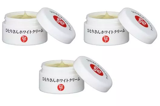 Ginza Marukan Hitorisan White Cream 31g of [Set 3]