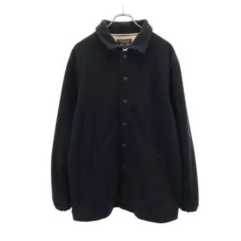 GIORGIO ARMANI 90s Old golf Long sleeve Jacket I48 Black series Men s Used
