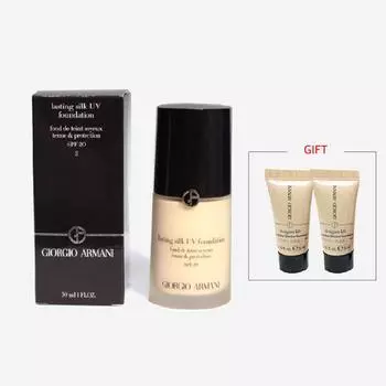 Giorgio Armani Lasting Silk UV Жидкая тональная основа 30 мл, нет. 4, 1 шт.