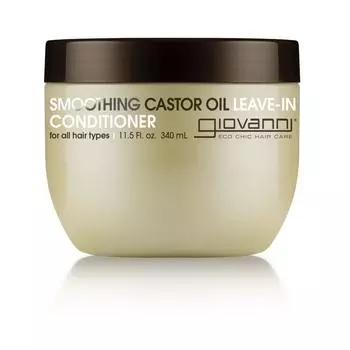 Giovanni Smoothing Castor Oil Leave-In Conditioner, 340ml, 1 unit