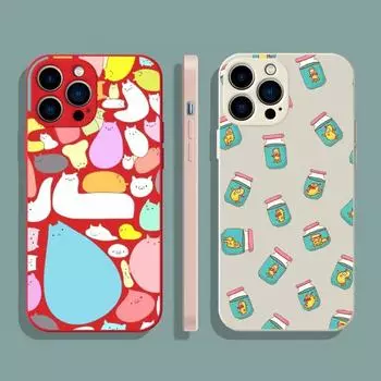 Girly Heart Cute Phone Case For IPhone 14 13 11 12 Pro MAX Mini 6 7 8 Plus X XR XS MAX SE 2020 5 Soft Silicone TPU Cover iphone 14