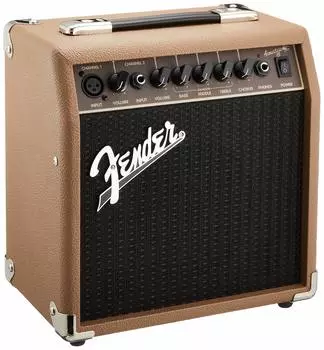 Гитарный усилитель Fender 100 В JP DS Acoustasonic™ 15, коричневый