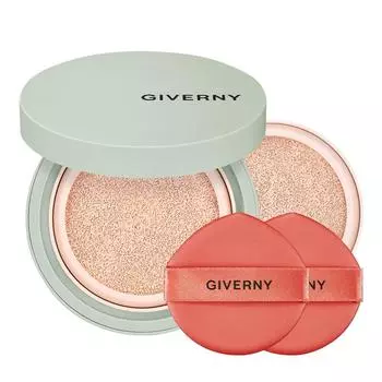 Giverny close-fitting cover cushion original + refill set, 17C porcelain, 1 piece