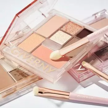 Giverny Nuance G Палетка для глаз, 3 цвета #03 PEACH BLANC