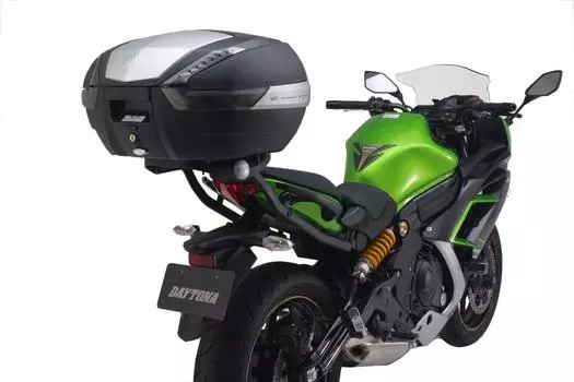 Верхний кофр для мотоцикла GIVI, совместимый с Ninja400 4104FZ 77698 Monokey/Monorock, (14-16), и т.п. чёрный