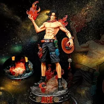 GK One Piece Portgas D Ace LC Юбилейный ПВХ Экшн Фигура Коллекционные модели Игрушки Статуя Подарок для поклонников Луффи Зоро разноцветный
