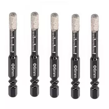 Glass Drill Bits Hard Plastic Tile/ceramic Vaccum Brazed Diamond