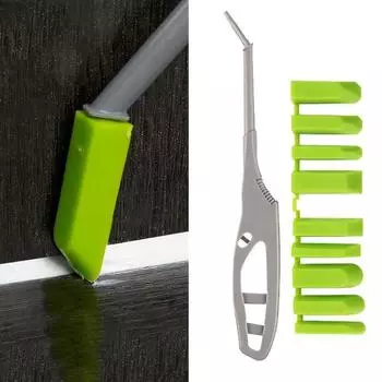 Glass Glue Angle Scraper Sealant Spreader Window Ceramics Tile Joint Repair Tool Applicator For Kitchen Bathroom Sink Shower ARI