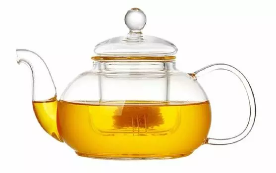 Glass Teapot Cute Magic Lamp Stylish Interior Use [Morningplace] (1000ml)