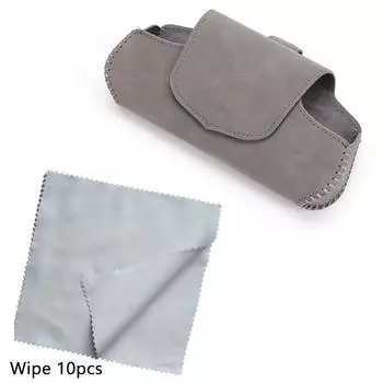 Glasses Case Wear-resistant And Durable Easy To Apply 18 * 10 * 5.8cm High Demand Top Cowhide Best Selling Sunglasses Clip 74g