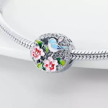 Главная Дерево Бусины DIY Браслет Аксессуары Ювелирные Изделия One Size серебряный