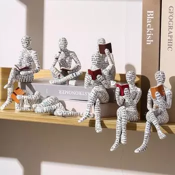 Главная столешница книжная полка украшение чтение женщина смола поделки маленькие украшения M