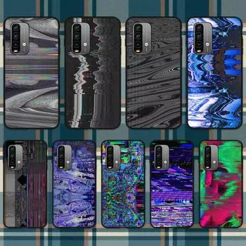 Glitch Art Phone Case For Xiaomi9 10 11PRO LITE Redmi NOTE7 8 9 10A PRO K40 Poco3 Shell RedmiNote11S