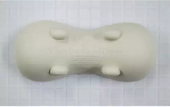 Global Arrow Koora Bath Pillow IVORY W16 Size Approx. D4.7 H7.2 R04-1055