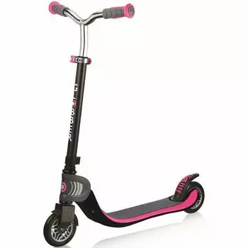 Globber Flow 125 Детский складной самокат Розовый Черный/Розовый
