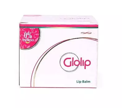Глолип: бальзам для губ (25 г), Glolip Lip Balm, Rajah Ayurveda 12.375