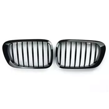 Gloss Black Front Bumper Kidney Grill For BMW 3 Series 1998-2001 E46 M3 323 i/is 325Ci 328 i/is/Ci 330Ci 2 Doors Grilles A-Glossy Black