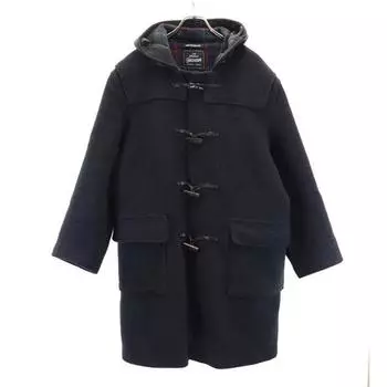 Gloverall British wool blend Duffel coat 44 gray Women Used