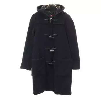 Gloverall Made in England Melton Duffel coat 36 dark blue Women Used