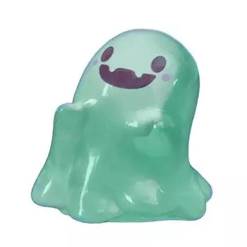 Glow in The Dark Mini Ghost Figures with Box Luminous Small Resin Ghost Figurine Miniature Ghost Garden Decor for Halloween Party Favors J