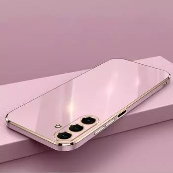 Глянцевый чехол для телефона Samsung Galaxy A06 A16 S24FE S23 A15 A25 A35 A55 A14 A24 A04E A34 A54 A52 силиконовый защитный чехол A06 белый
