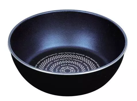 Глубокая сковорода Pearl Metal со съемной ручкой 24 см, совместимая с IH, покрытие Blue Diamond, Luxpan продана [ручка отдельно] HB-2436 чёрный