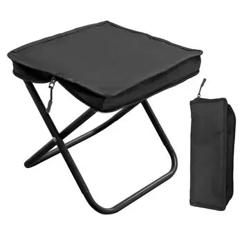 GN Outdoor Chair Compact Folding Chair Mini Chair Lightweight Outdoor Camping чёрный