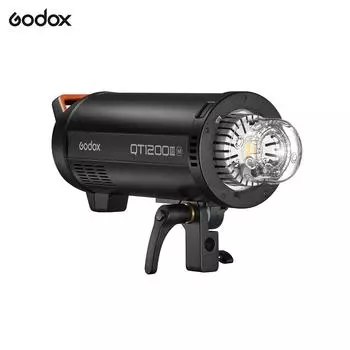Godox QT1200IIIM 1200 Вт высокоскоростная студийная вспышка GN105 1/8000 с HSS 0.010.9 с быстрой переработкой US Plug