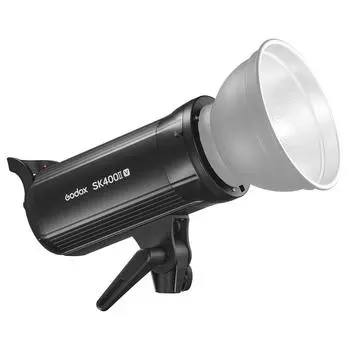 Godox SK400II-V Модернизированная студийная вспышка мощностью 400 Вт, мощность 5600+/-200K, встроенный стробоскоп 2,4G UK Plug