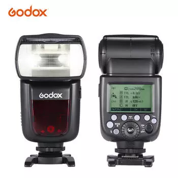Godox V860II-C E-TTL 1/8000S HSS Ведущая ведомая вспышка Speedlite GN60 Встроенная беспроводная система 2,4G X EU Plug