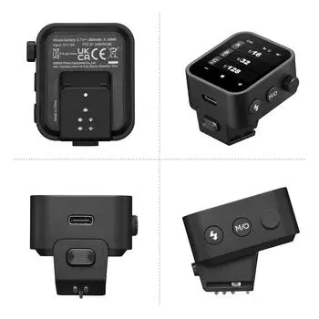 GODOX X3S 2.4G Беспроводной передатчик вспышки TTL с автовспышкой и большим сенсорным OLED-экраном Support Sony camera чёрный