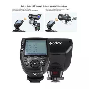 Godox Xpro-F 2.4G TTL Беспроводная высокоскоростная вспышка с триггером для Fujifilm X-T20