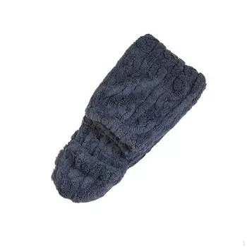 Гольфы Fuzzy для комфортного домашнего использования 81cm чёрный
