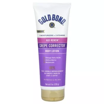 Gold Bond, Age Renew, лосьон для тела Crepe Corrector, 8 унций (226 г)
